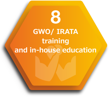 GWO/ IRATA training and in-house education