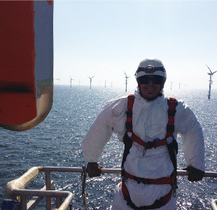 maintenance of offshore wind farms in Europe