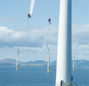 maintenance of offshore wind farms in Europe